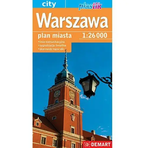 Warszawa. Mapa samochodowa 1:26 000