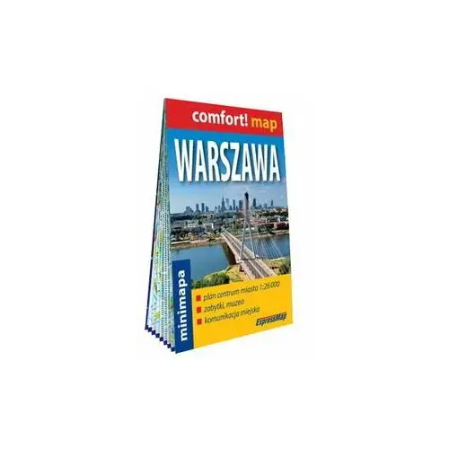 Warszawa. Plan miasta mini 1:26 000