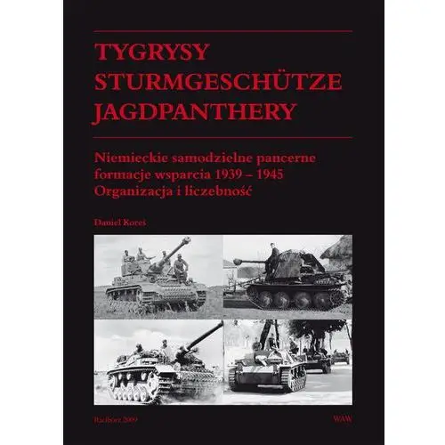 Waw Tygrysy sturmgeschütze jagdpanthery niemieckie samodzielne pancerne formacje wsparcia 1939 ? 1945