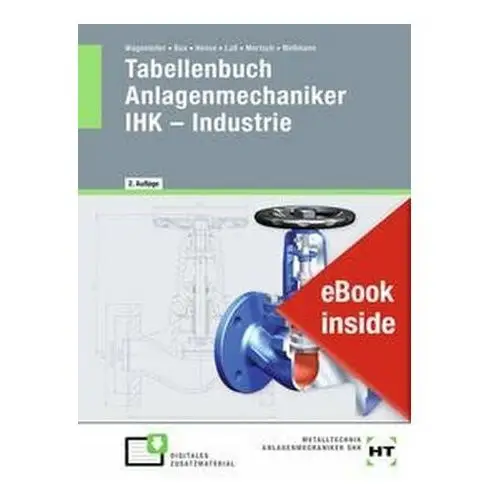EBook inside: Buch und eBook Tabellenbuch Anlagenmechaniker IHK - Industrie Wellmann, Uwe
