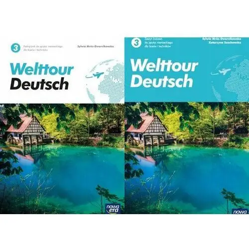 Welttour Deutsch 3 Komplet podręcznik ćwiczenia