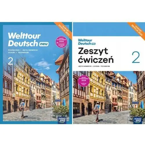 Welttour deutsch neu 2 podręcznik ćwiczenia Pakiet 2024 Nowa Era