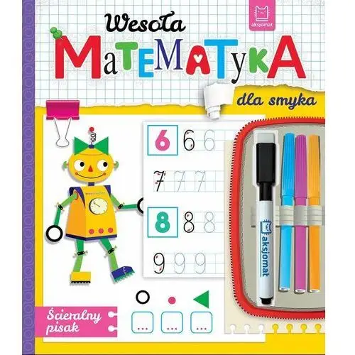 Wesoła matematyka dla smyka. Ścieralny pisak