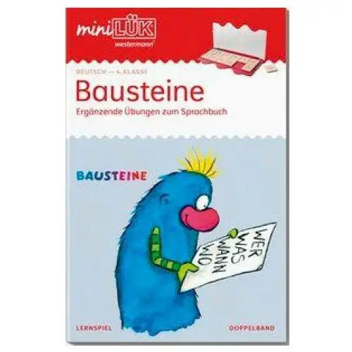 MinilÜk. 4. klasse - deutsch: bausteine - Übungen angelehnt an das lehrwerk (doppelband) Westermann lernwelten