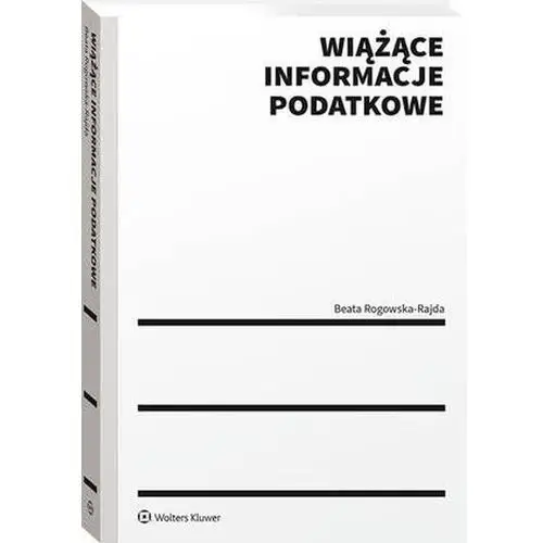 Wiążące informacje podatkowe