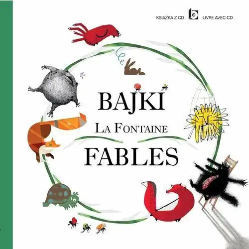 Bajki la fontaine fables + płyta cd Widnokrąg