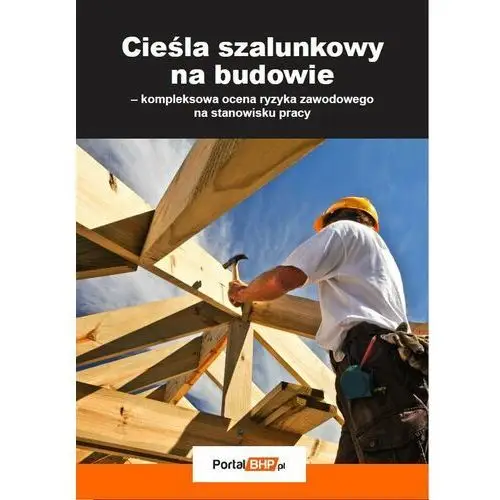 Cieśla szalunkowy na budowie – kompleksowa ocena ryzyka zawodowego na stanowisku pracy (e-book) Wiedza i praktyka