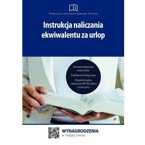 Instrukcja naliczania ekwiwalentu za urlop (e-book) Wiedza i praktyka