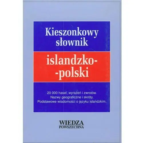 Wiedza powszechna Kieszonkowy słownik islandzko-polski
