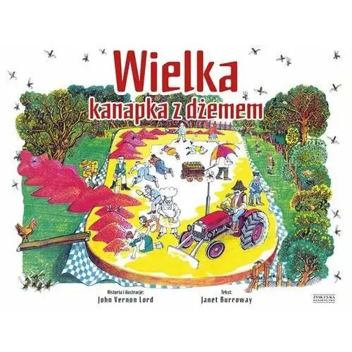 Wielka kanapka z dżemem