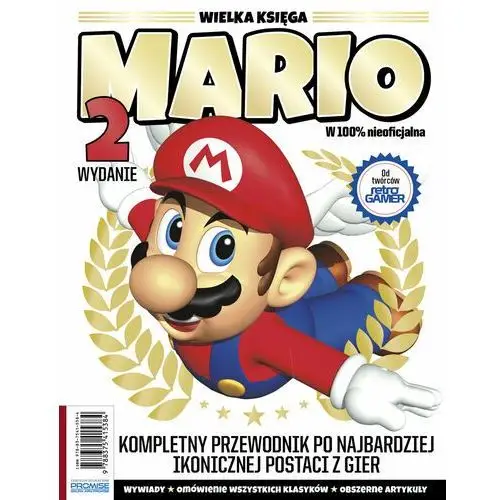 Wielka księga Mario. Kompletny przewodnik po najbardziej ikonicznej postaci z gier