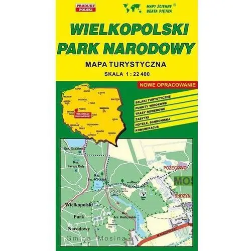 Wielkopolski PN 1:22 400 mapa turystyczna PIĘTKA