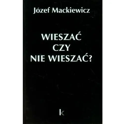 Wieszać czy nie wieszać? Artykuły z 1950-1959