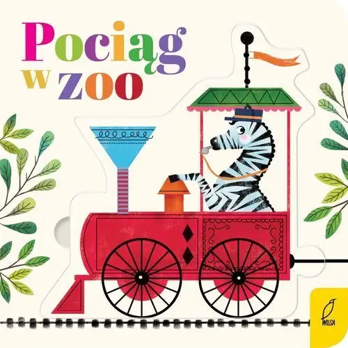 Wilga Czytanki - układanki. pociąg w zoo