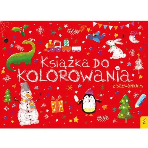 Wilga Książka do kolorowania z bałwankiem