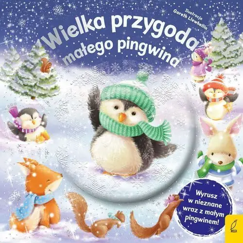 Wilga Wielka przygoda małego pingwina. książki ze śnieżną kulą