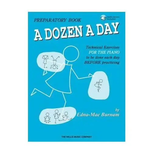 A Dozen a Day Preparatory Book - Book/Audio