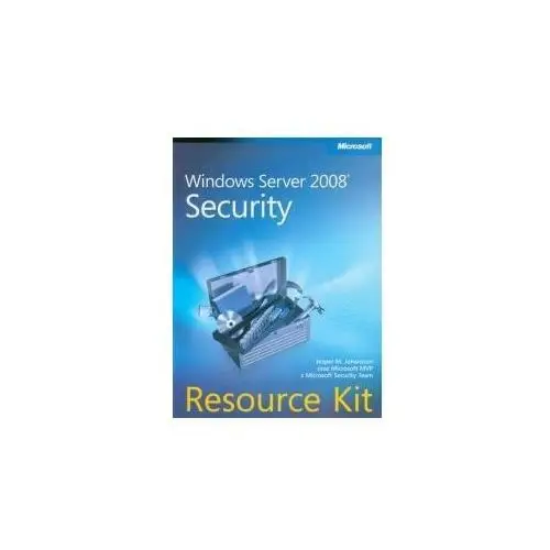 Windows Server 2008 Security Resource Kit + CD