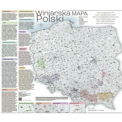 Winiarska mapa Polski