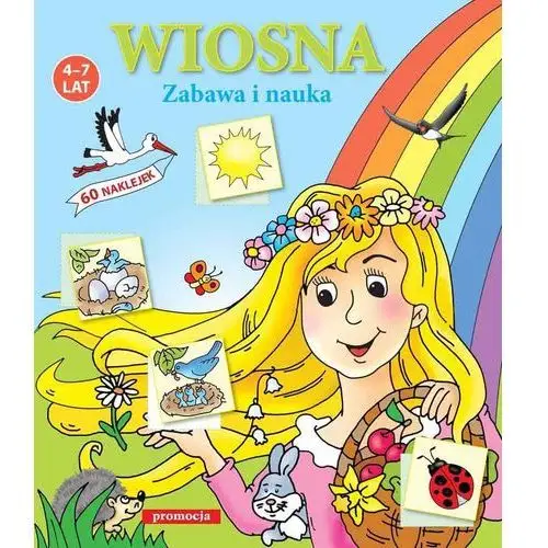 Wiosna. zabawa i nauka. 60 naklejek,243KS (5282520)