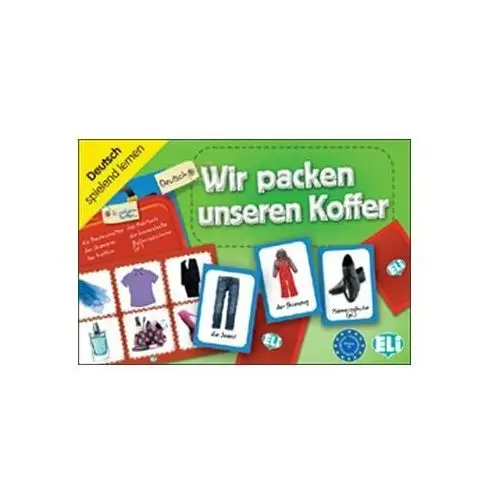 Wir packen unseren Koffer - gra językowa (niemiecki)