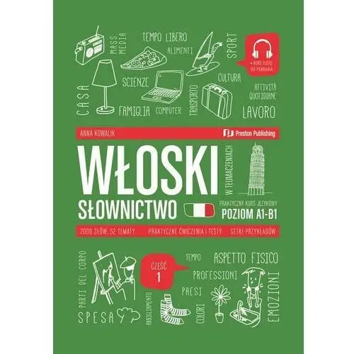 Włoski w tłumaczeniach. słownictwo 1 (a1-b1) + mp3