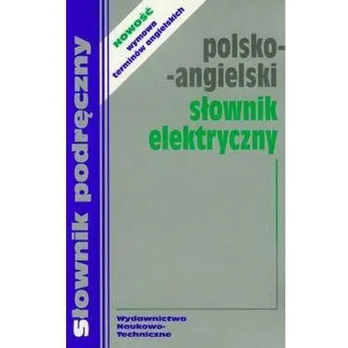 Polsko-angielski słownik elektryczny. - książka