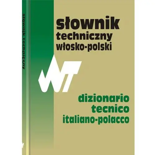 Słownik techniczny włosko-polski Wnt
