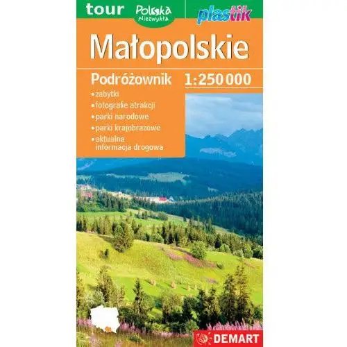 Województwo małopolskie. Mapa turystyczna 1:250 000