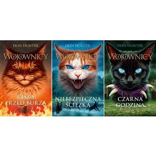 Wojownicy Erin Hunter Tomy 4-6