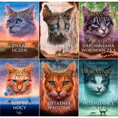 Wojownicy. Omen Gwiazd. Tom 1-6, Erin Hunter