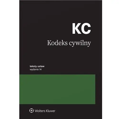 Kodeks cywilny. przepisy wyd. 2024 Wolters kluwer