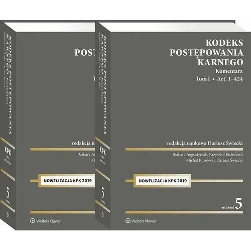 Kodeks postępowania karnego Komentarz Tom 1-2