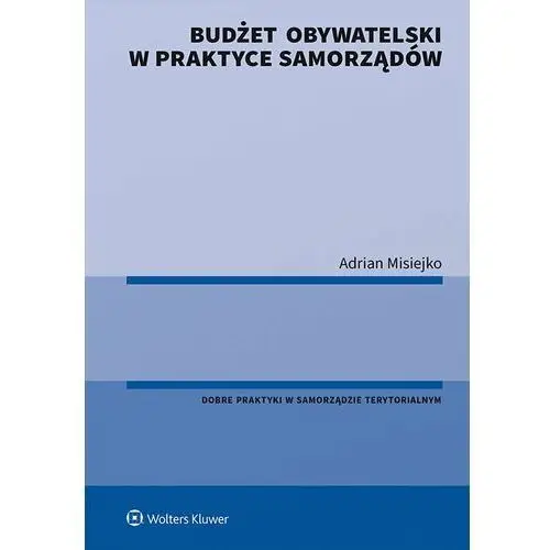 Budżet obywatelski w praktyce samorządów, B5491CA2EB