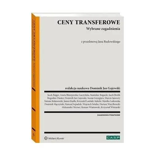 Ceny transferowe. wybrane zagadnienia - dominik gajewski (pdf)