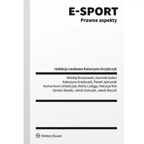 E-sport. prawne aspekty