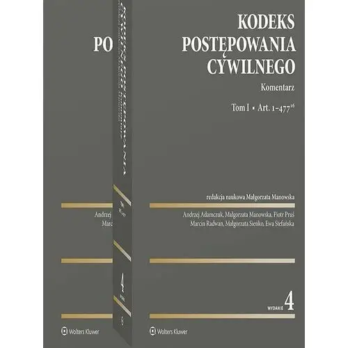 Kodeks postępowania cywilnego. komentarz, 0CDF931EEB