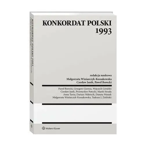 Konkordat polski 1993 Wolters kluwer polska sa