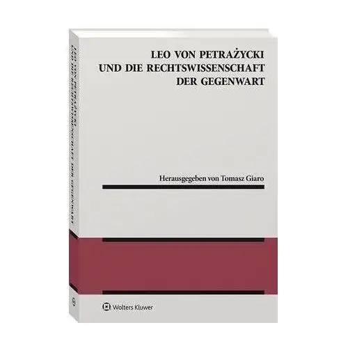 Leo von petrażycki und die rechtswissenschaft der gegenwart - tomasz giaro (pdf), 904B8C63EB