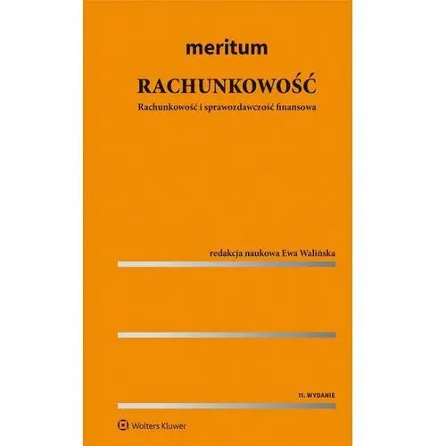 Meritum rachunkowość. rachunkowość i sprawozdawczość finansowa