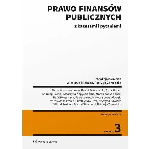 Prawo finansów publicznych z kazusami i pytaniami Wolters kluwer polska sa