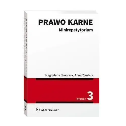 Prawo karne. minirepetytorium - magdalena błaszczyk, anna zientara (pdf), 47CA4E6CEB