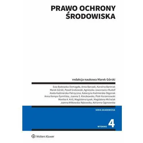 Prawo ochrony środowiska Wolters kluwer polska sa