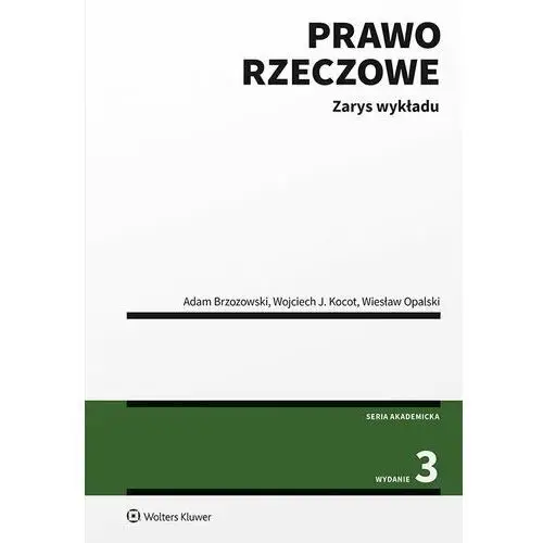 Prawo rzeczowe. zarys wykładu Wolters kluwer polska sa