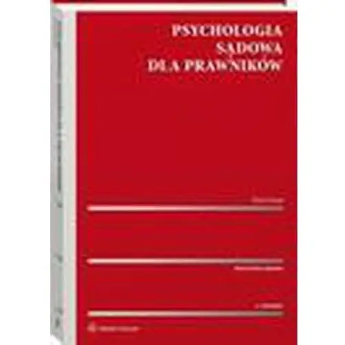 Psychologia sądowa dla prawników, AZ#0205C81BEB/DL-ebwm/pdf