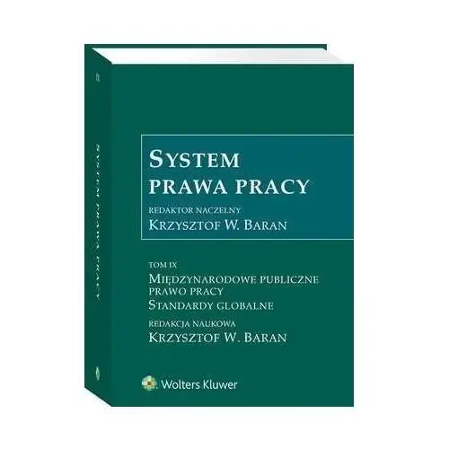 System prawa pracy. tom ix. międzynarodowe publiczne prawo pracy. standardy globalne, 4B915696EB