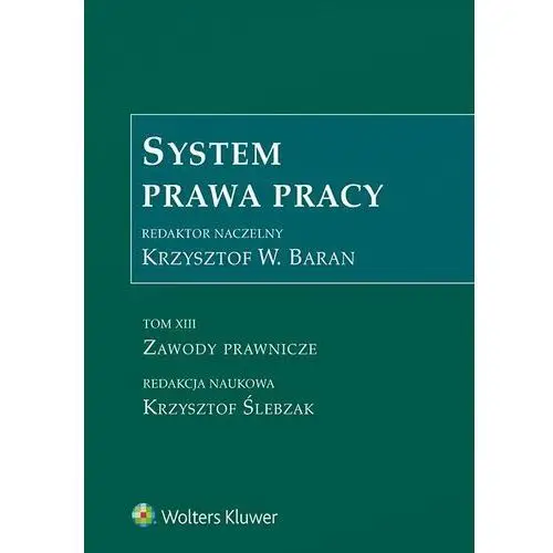 System prawa pracy. tom xiii