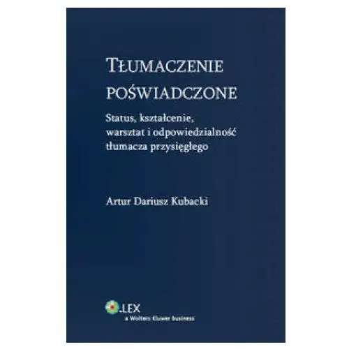 Tlumaczenie poswiadczone Wolters kluwer