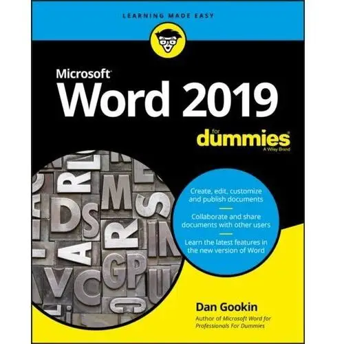 Word 2019 For Dummies [DRM]