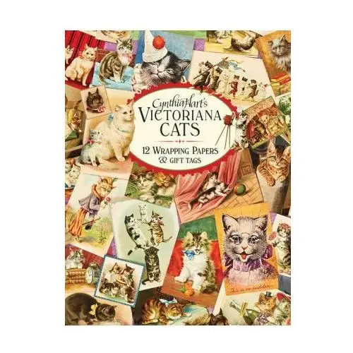 Cynthia hart's victoriana cats: 12 wrapping papers and gift tags Workman pr